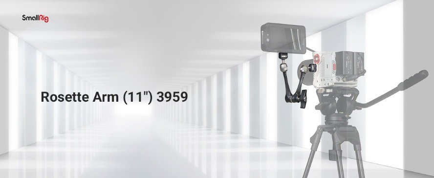 УНИВЕРСАЛЬНЫЙ ДЕРЖАТЕЛЬ ДЛЯ АКСЕССУАРОВ SMALLRIG 3959 ROSETTE ARM (11") РОЗЕТТ АРМ
